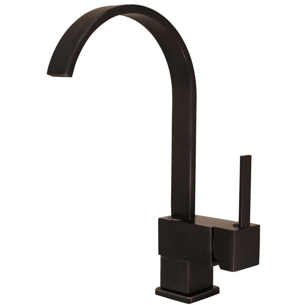 Novatto Wright Single Handle Pivotal Bar Faucet in Oil Rubbed Bronze NBPF-108ORB