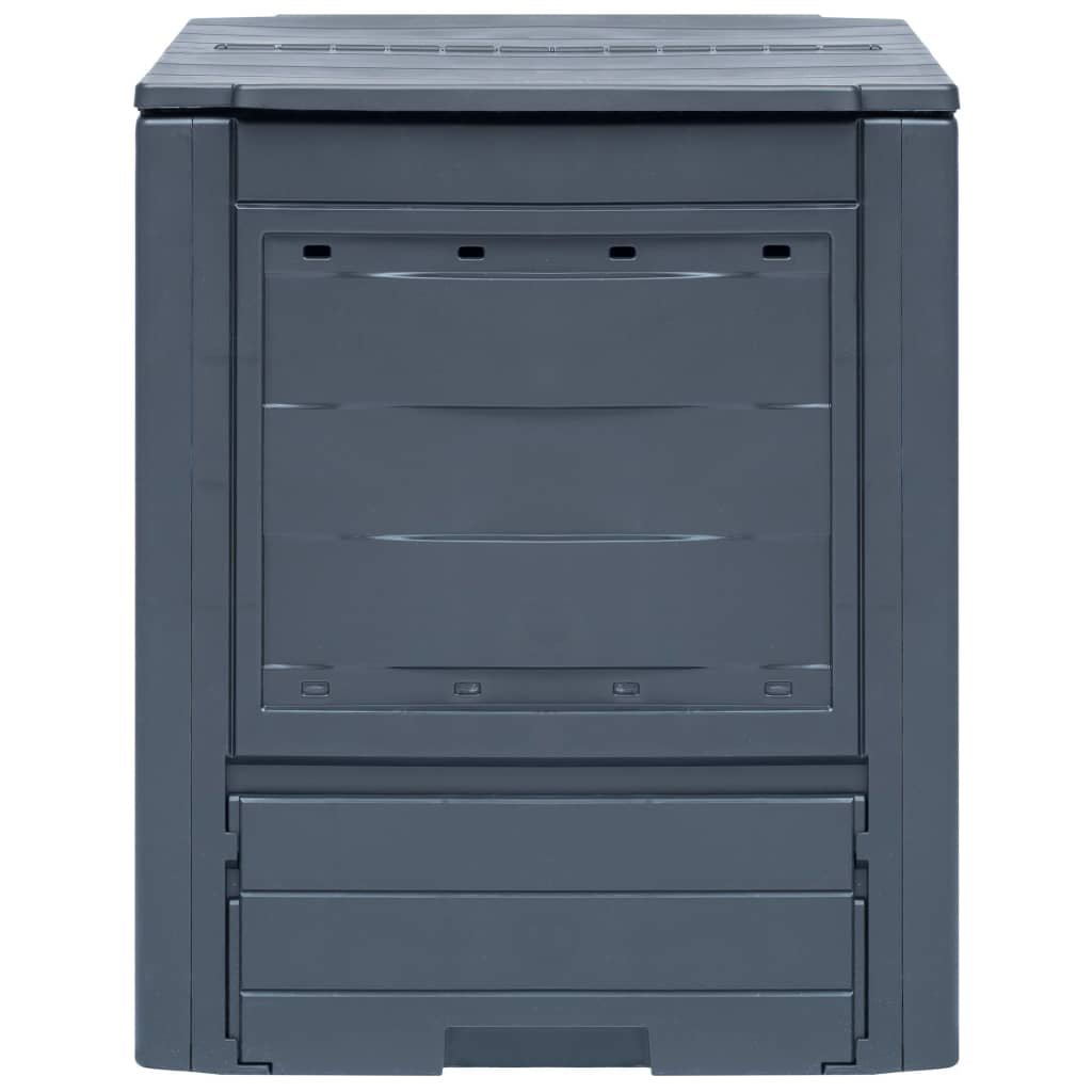 Inlife Garden Composter Gray 23.6"x23.6"x28.7" 68.7 gal