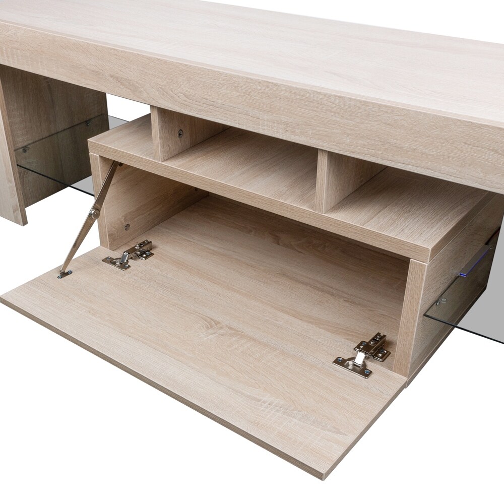 Modern TV Cabinet Media Console Table   51.2\