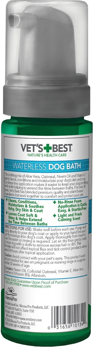 Vet's Best Waterless Dog Bath