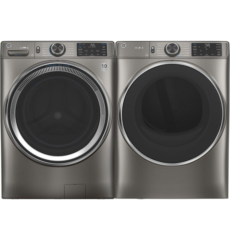 Ge Appliances GFD65ESPNSN Ge® 7.8 Cu. Ft. Capacity Smart Front Load Electric Dryer With Steam And Sanitize Cycle