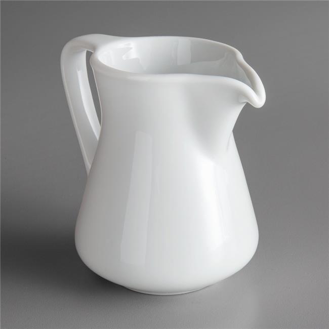 Oneida R4220000807 6.5 oz Royale Bright White Porcelain Creamer