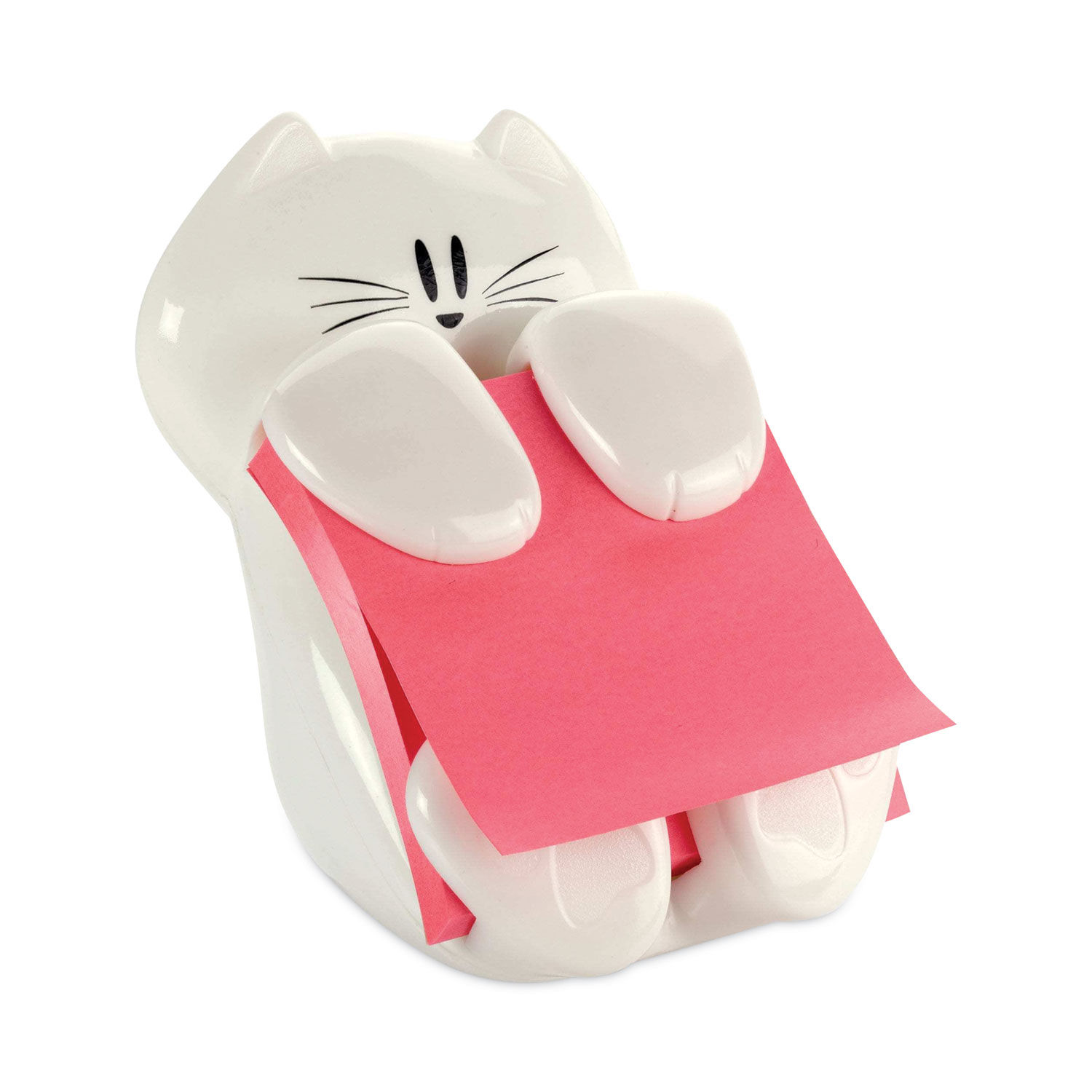 Cat Notes Dispenser by Post-itandreg; Pop-up Notes Super Sticky MMMCAT330