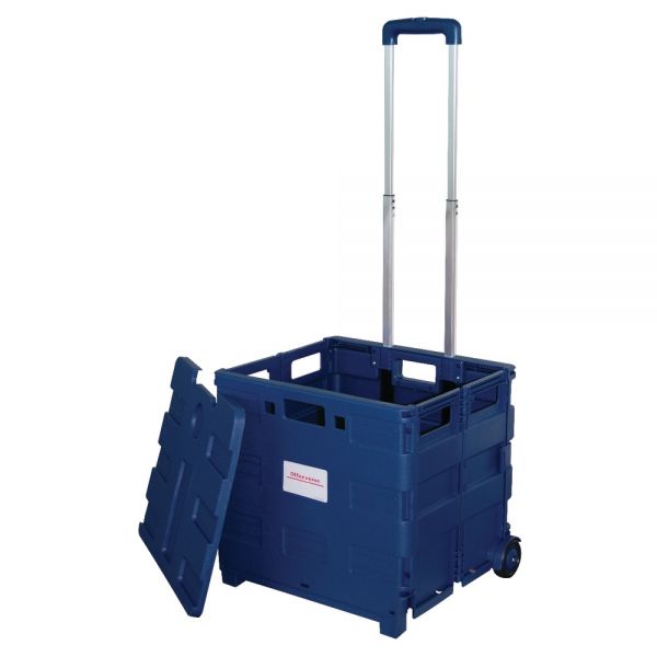 Mobile Folding Cart With Lid， 16