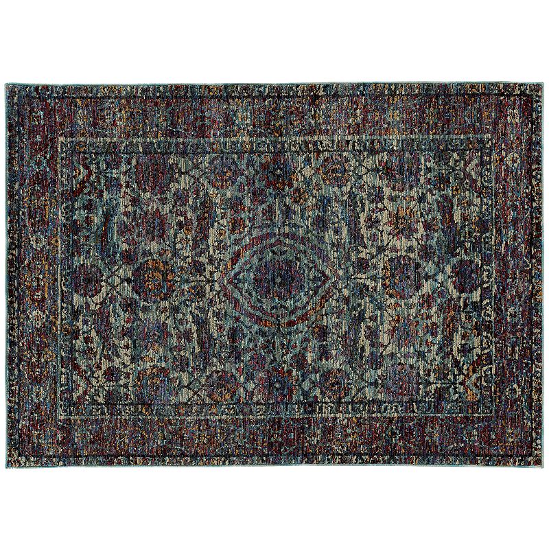 StyleHaven Alexander Bordered Traditional Floral II Rug