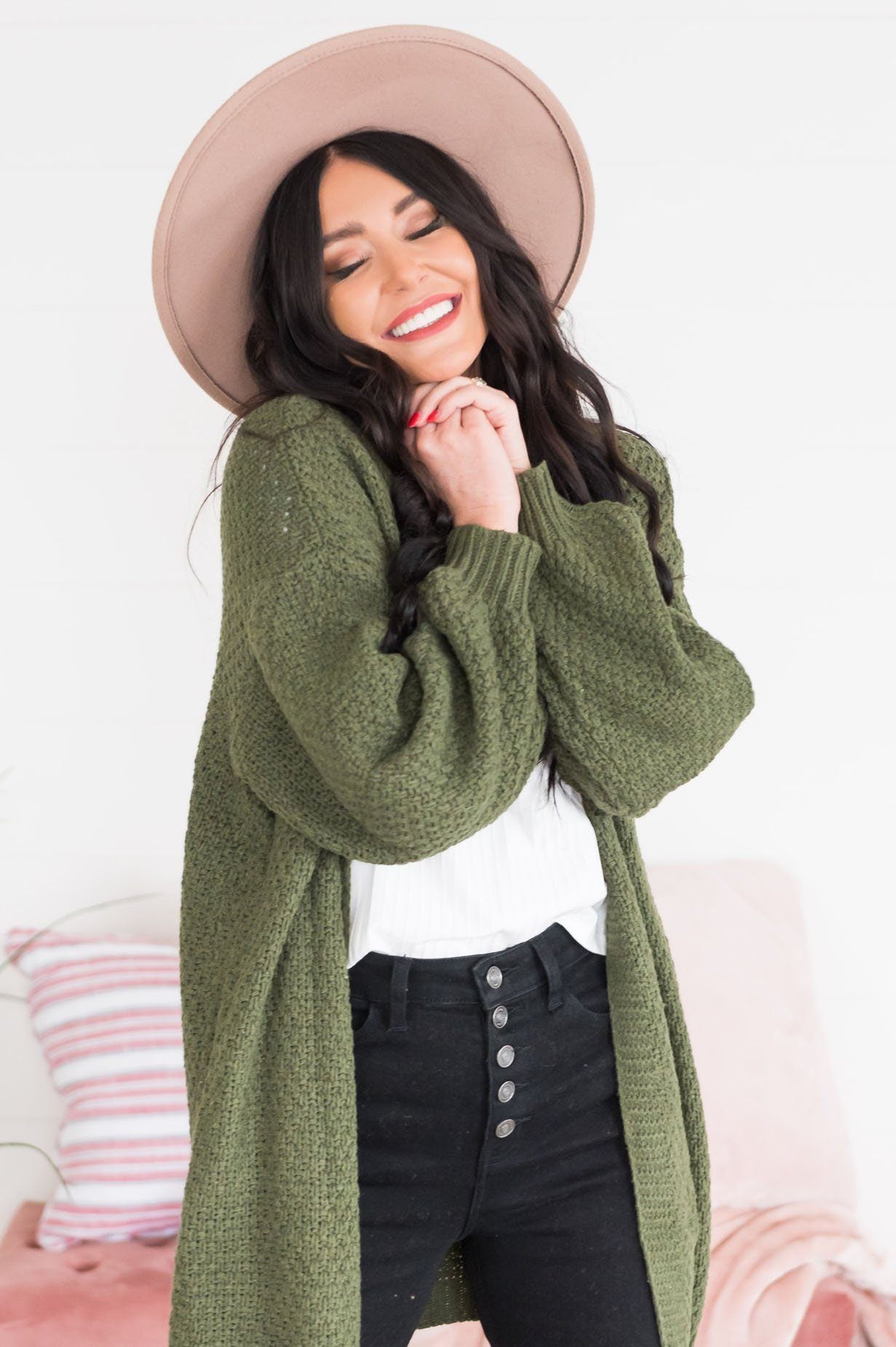 Simply Sophisticated Modest Cardigan