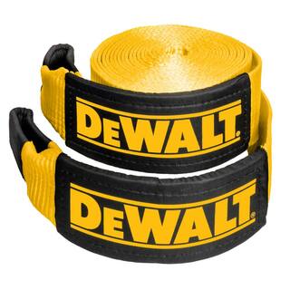 DW 4 in. x 30 ft. x 40000 LB. Break Strength Recovery Strap Rope wLoop Ends DXBC40000