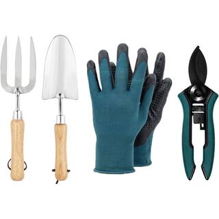 4-Piece stainless steel Garden Tool Set B0B23P5NGF