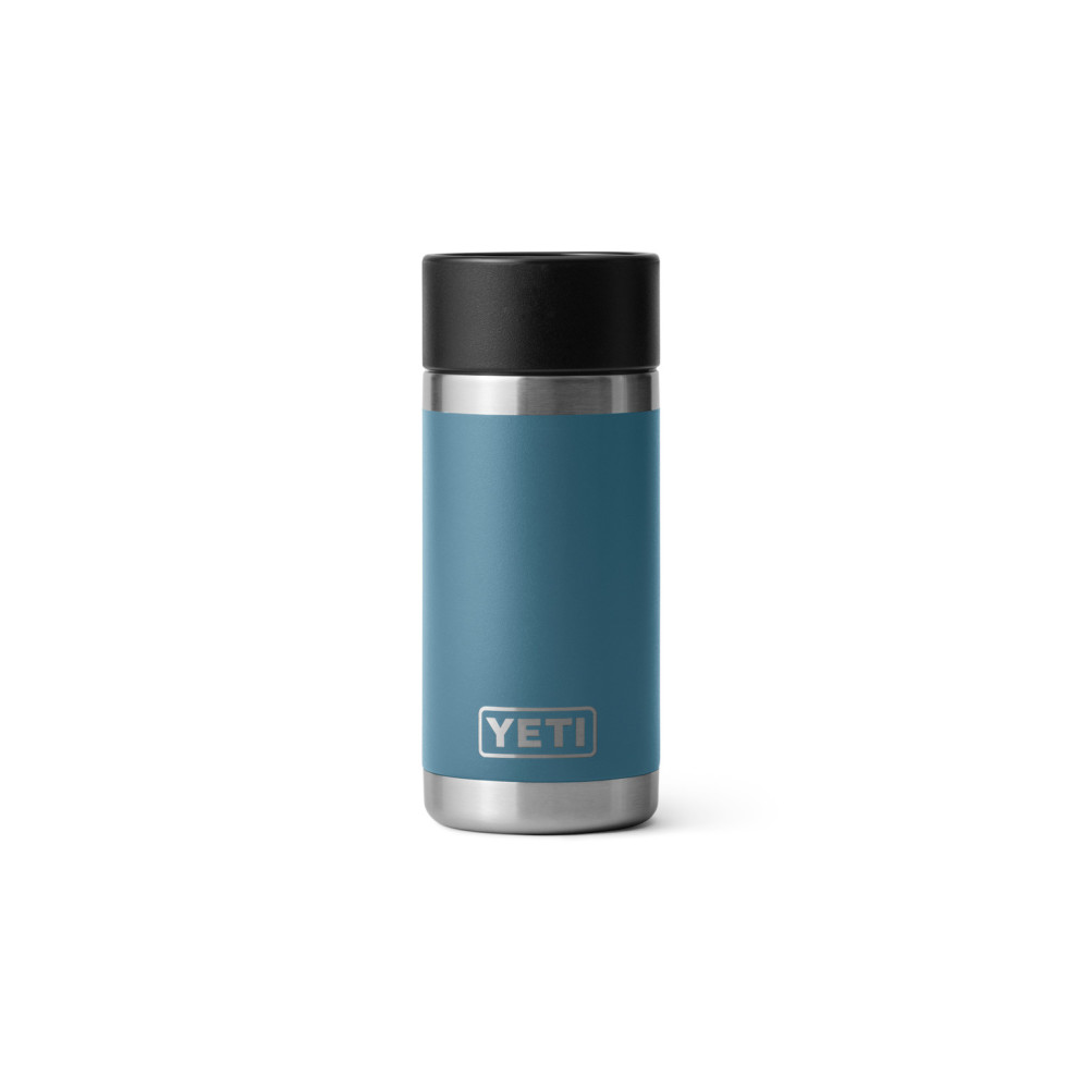 Yeti Rambler 12oz Bottle with HotShot Cap Nordic Blue ;