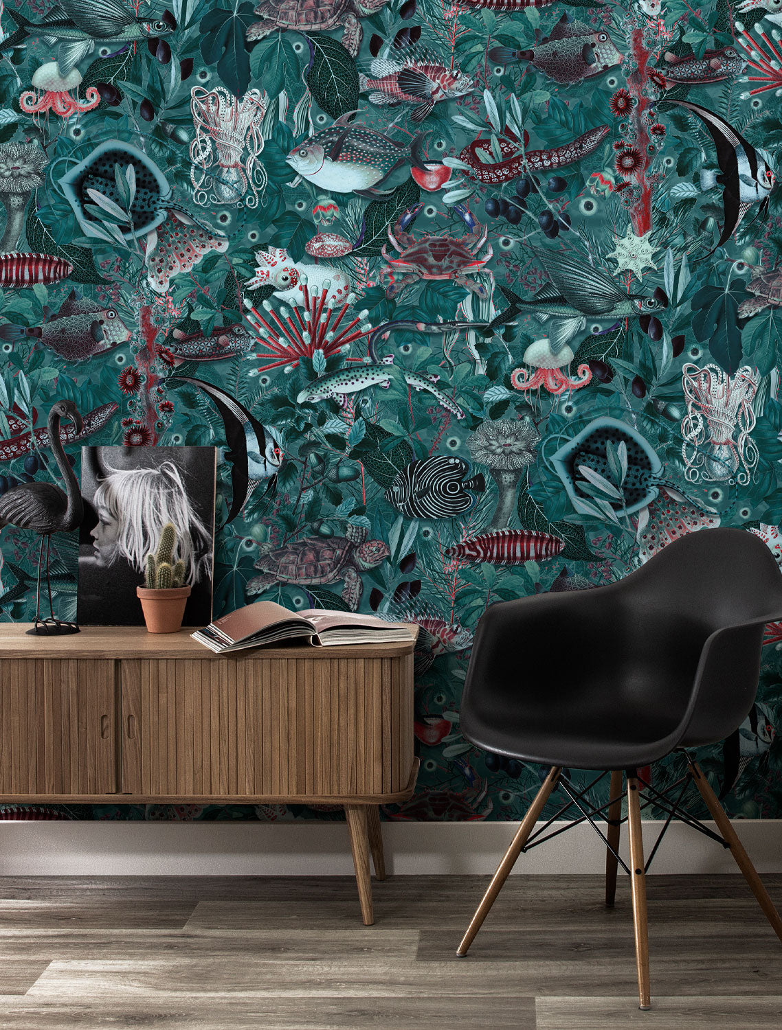 Underwater Jungle No. 4 Wallpaper by KEK Amsterdam