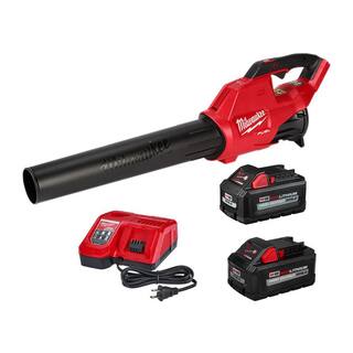 MW M18 FUEL 120 MPH 450 CFM 18-Volt Brushless Cordless Handheld Blower Kit w8.0Ah Battery 6Ah Battery  Rapid Charger 2724-21HD-48-11-1865