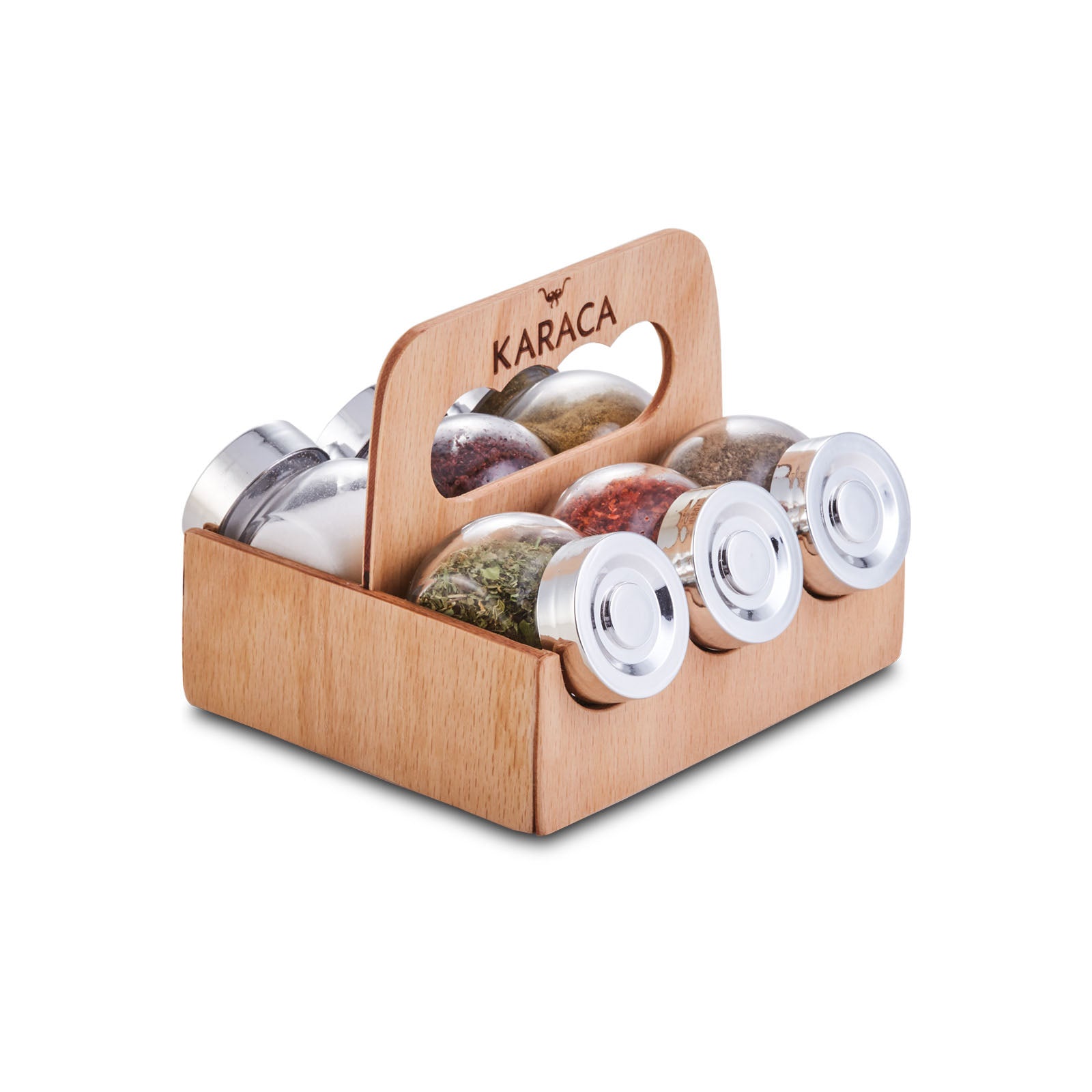 Karaca Casa 7 Piece Spice Rack / Spice Set 153.03.06.1530