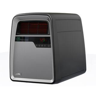 Lasko Infrared Quartz 1500-Watt Electric Portable Space Heater with Remote Control and Cool-Touch Housing 6101