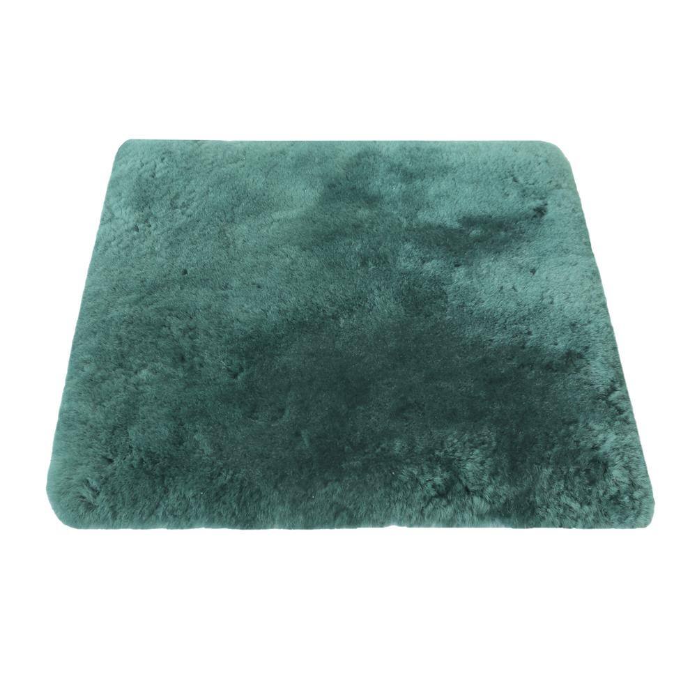 100% Genuine Medical Sheepskin Chair Pad Seat and Back Cushion Wool Pressure Relief Non-Slip Seat Pad 17 in. x 17 in. 676685051042