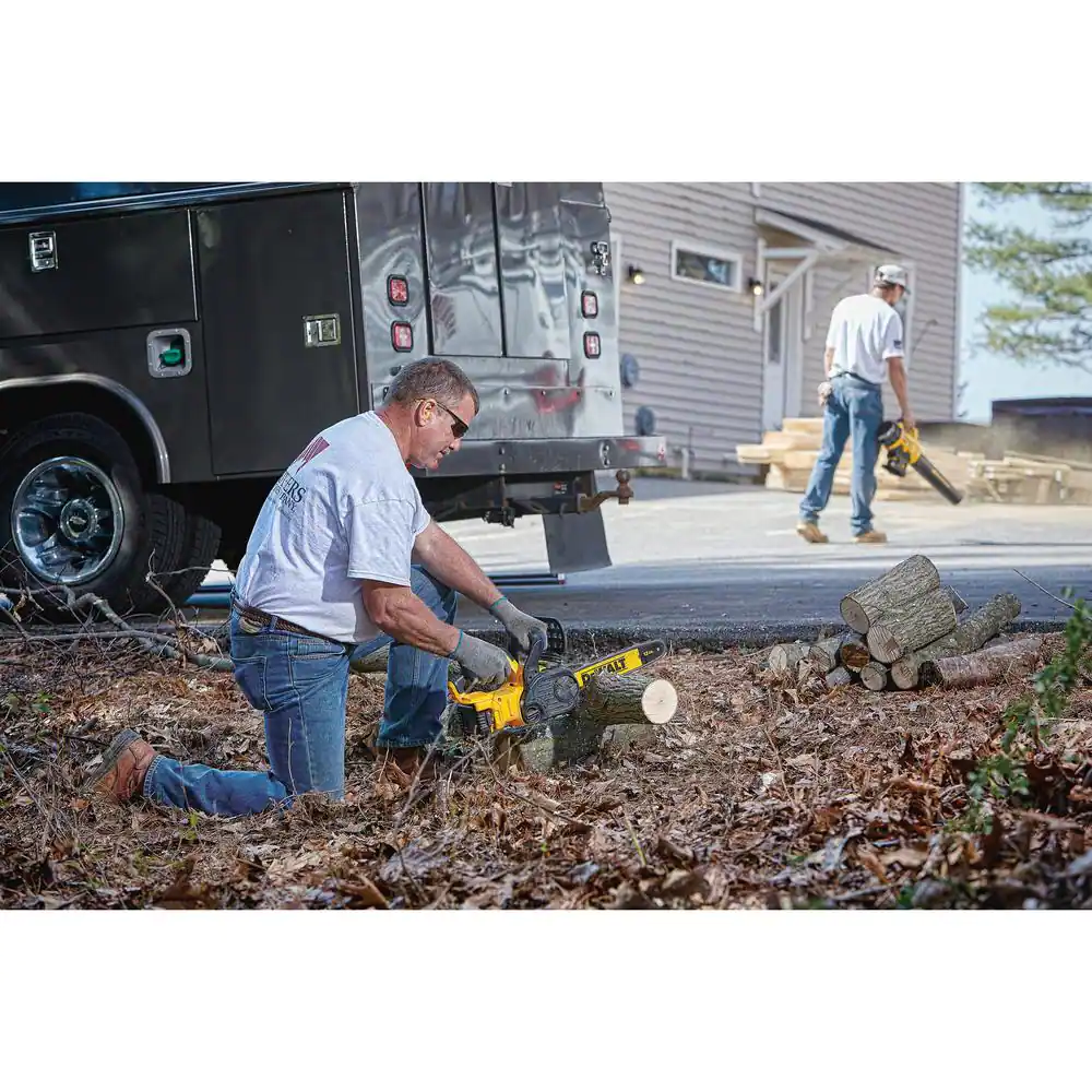 DEWALT DCCS620BWB205 20V MAX 12in. Brushless Cordless Battery Powered Chainsaw Kit with (1) 5Ah Battery and Charger