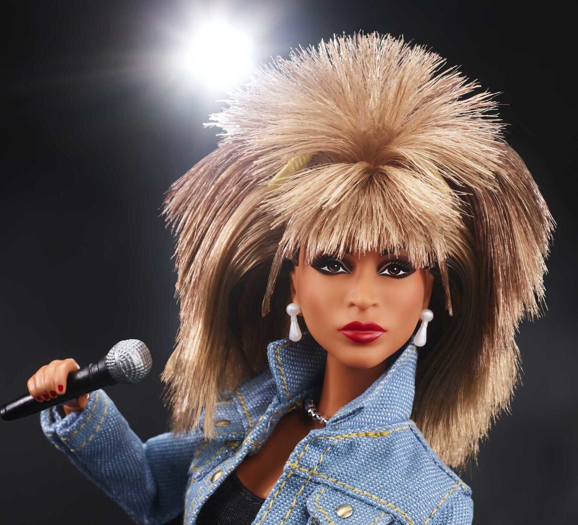 Barbie Signature Tina Turner Barbie Doll in ‘90s Fashion, Gift for Collectors