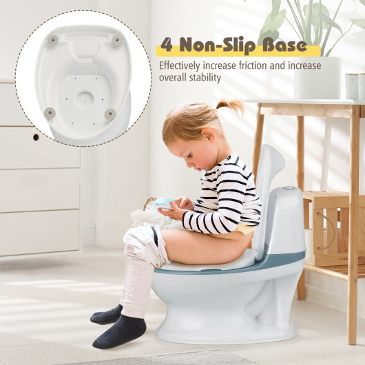 Costway 25183706 Kids Realistic Flushing Sound Lig...