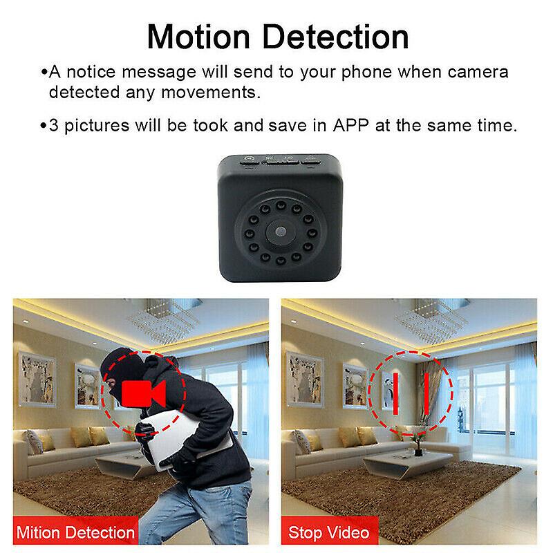 Hd 1080p Mini Kamera Wifi Wlan Berwachungkamera Ir Nachtsicht Spycam Camera