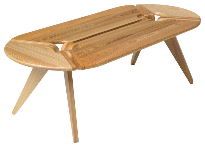 Oblong Coffee Table   Midcentury   Coffee Tables   by New Breed Furniture LLC  Houzz