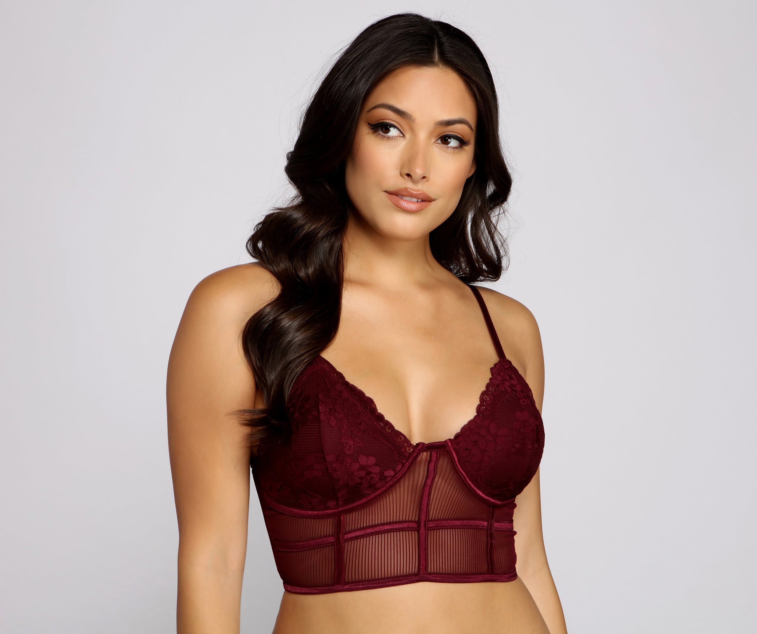 Mesmerizing Mesh Longline Bralette