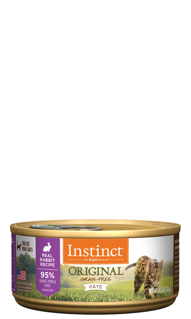 Nature's Variety Instinct Cat Grain Free Rabbit， 5.5oz