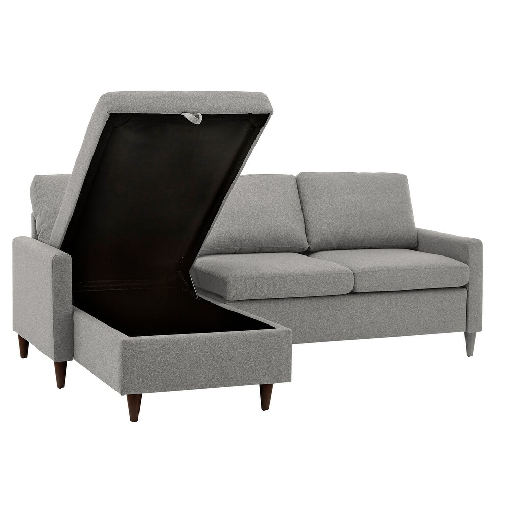 Parker L shaped Sofa with Storage Chaise by iNSPIRE Q Modern