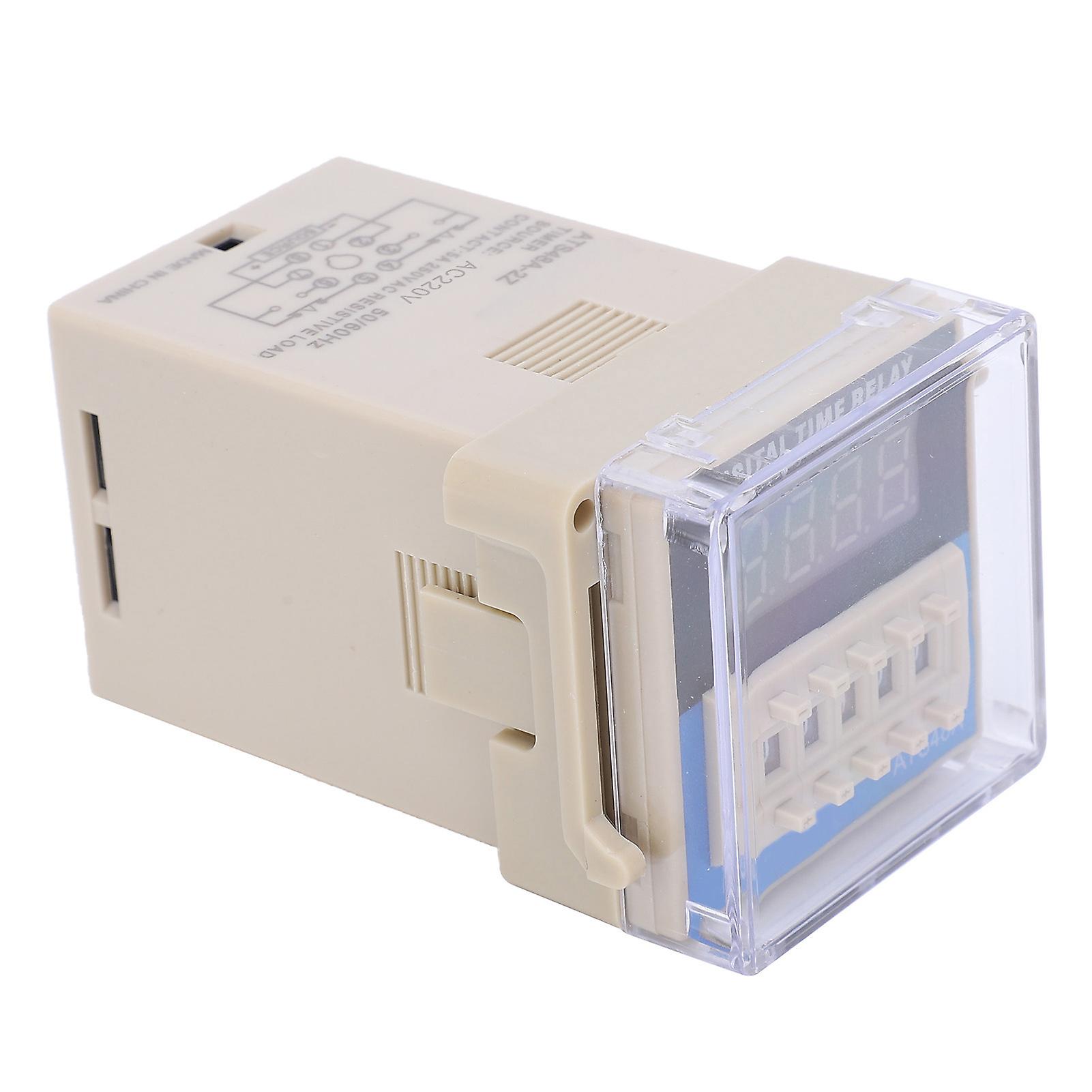 Led Digital Display Time Relay Timedelay Control Part For Industrial Automation Ats48a2zac220v