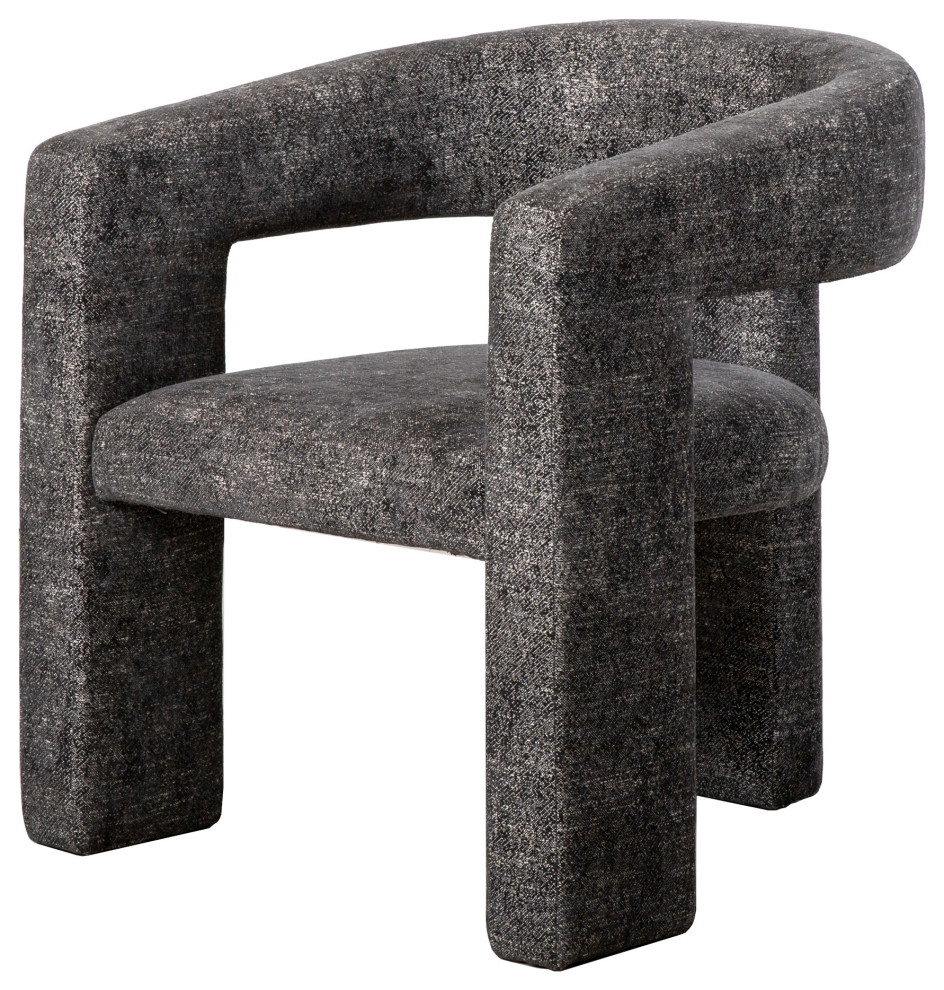 Elo Chair Black   Transitional   Armchairs And Accent Chairs   by Moe  x27s Home Collection  Houzz