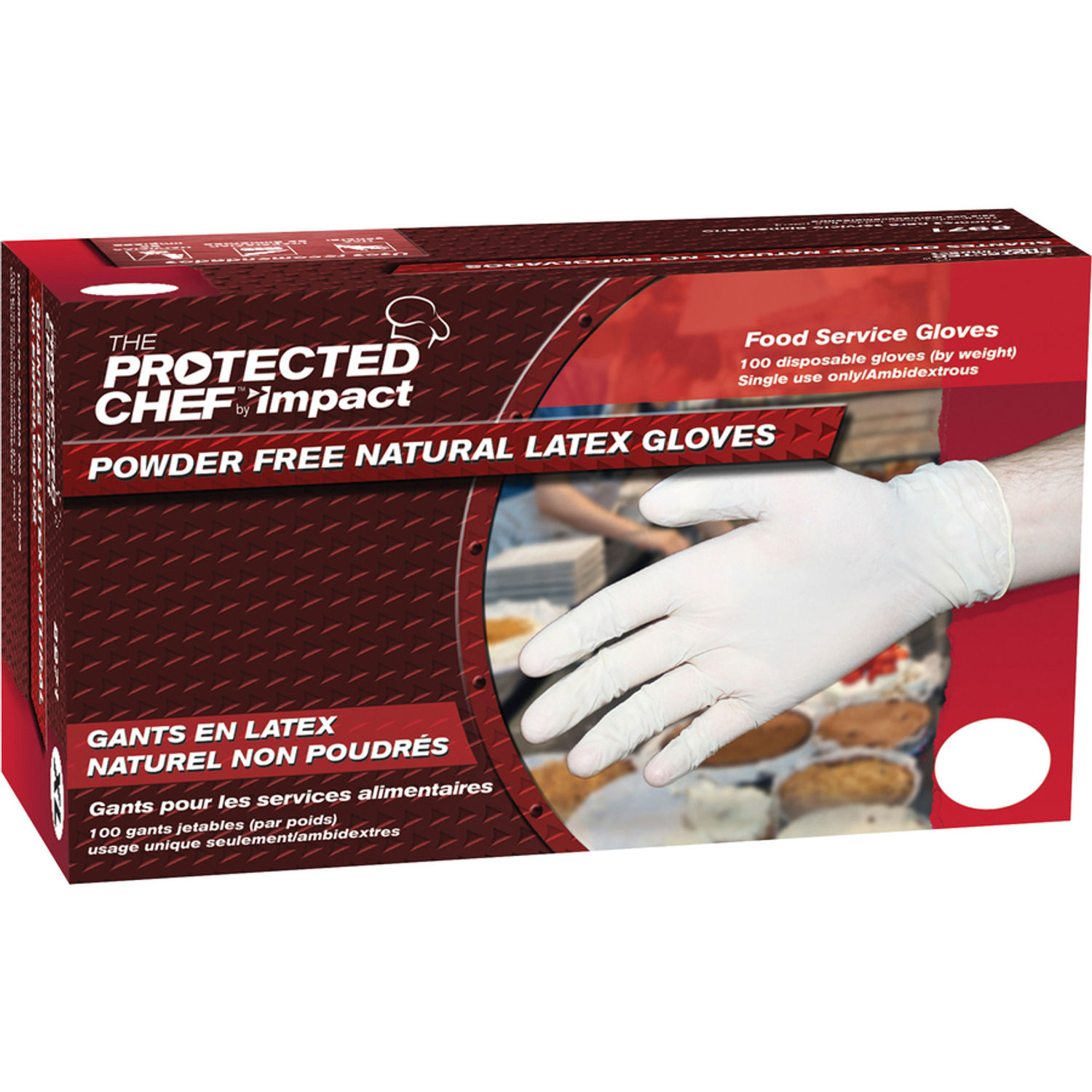 Latex General-Purpose Gloves by Impact Products PDF8971SCT