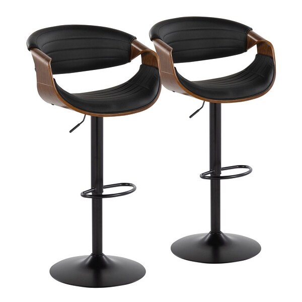 Carson Carrington Kanteborg Adjustable Bar Stool (Set of 2)