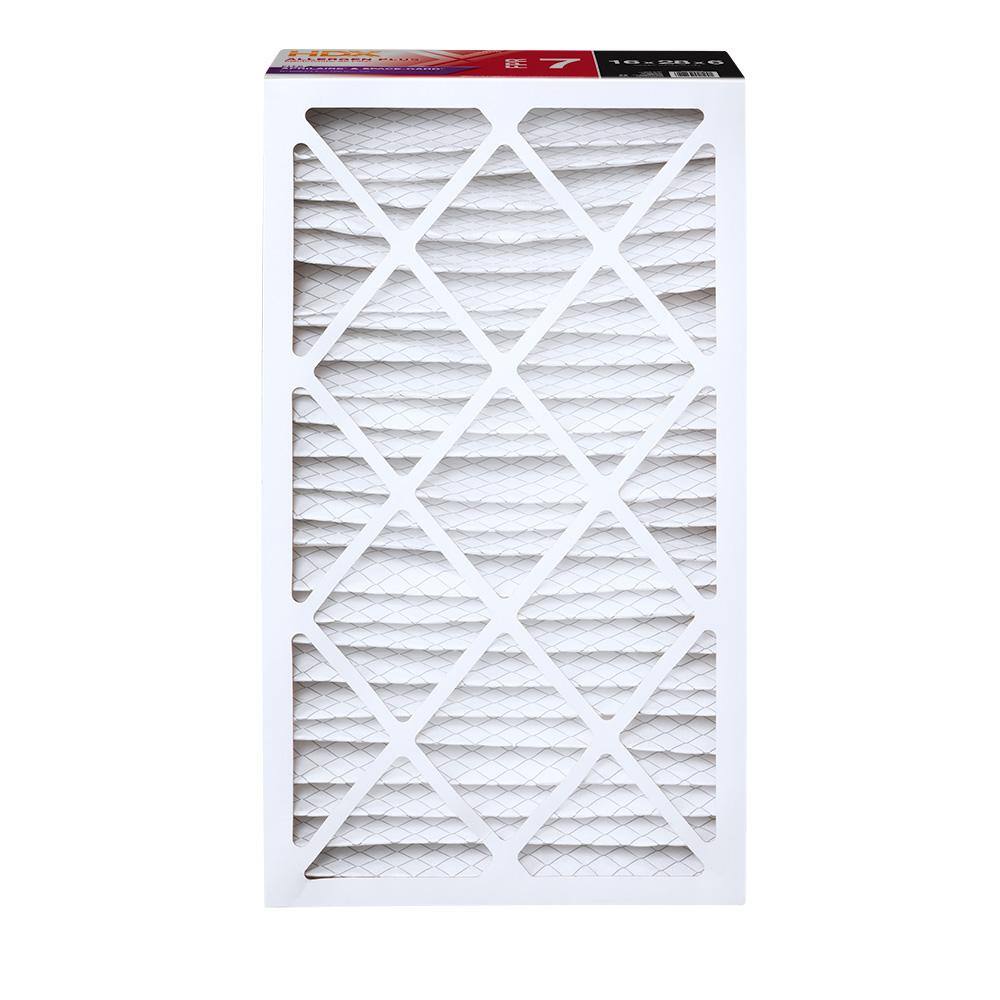 HDX 16 in. x 28 in. x 6 in. Space-Guard Replacement Pleated Air Filter (With Frame) FPR 7 HDX-A401BOX11-2