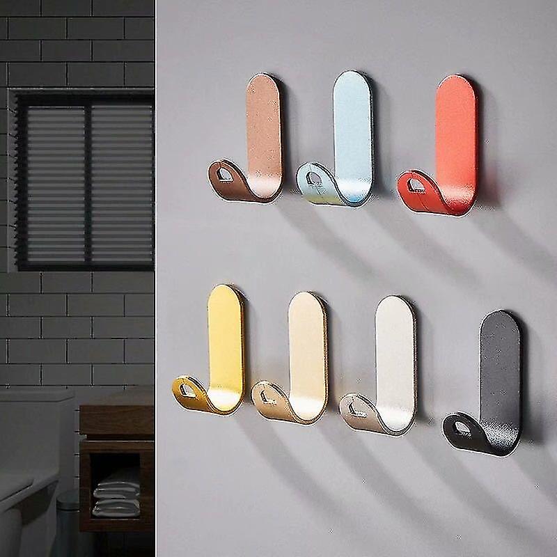 7-piece Home Free Perforated Door And Coat Hooks