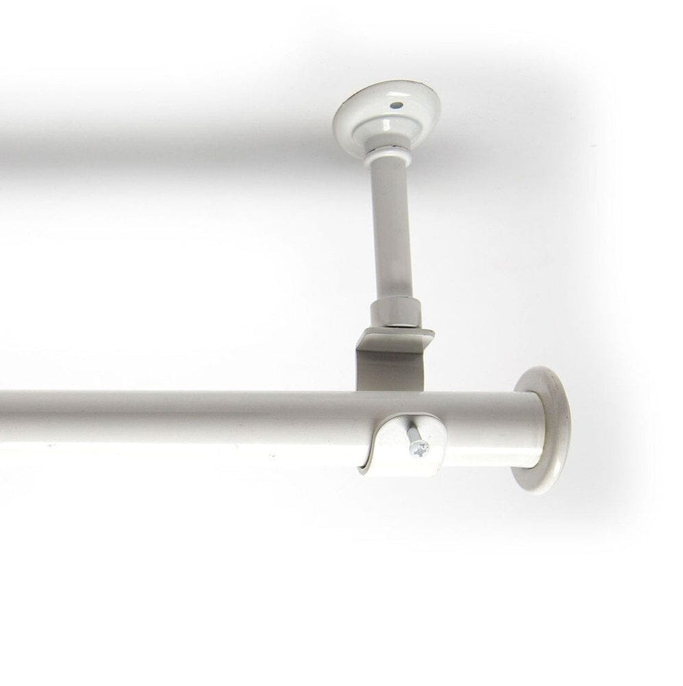 108in-168in Hanging Curtain Rod With Brackets