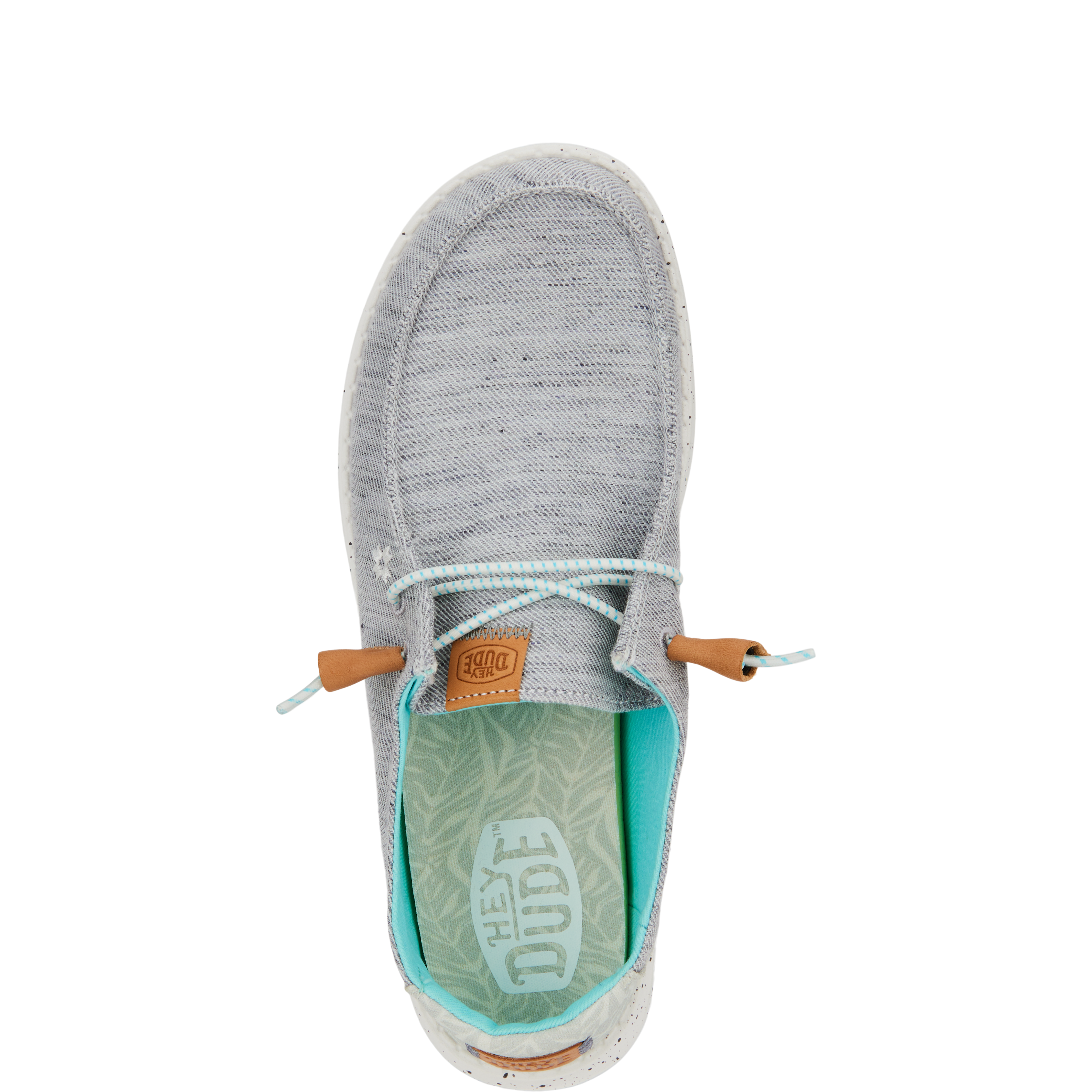 Wendy Heathered Slub Tropical - Grey