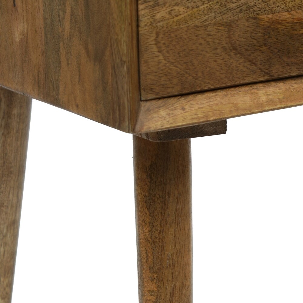 Chafin Indoor Mango Wood Handcrafted Side Table by Christopher Knight Home