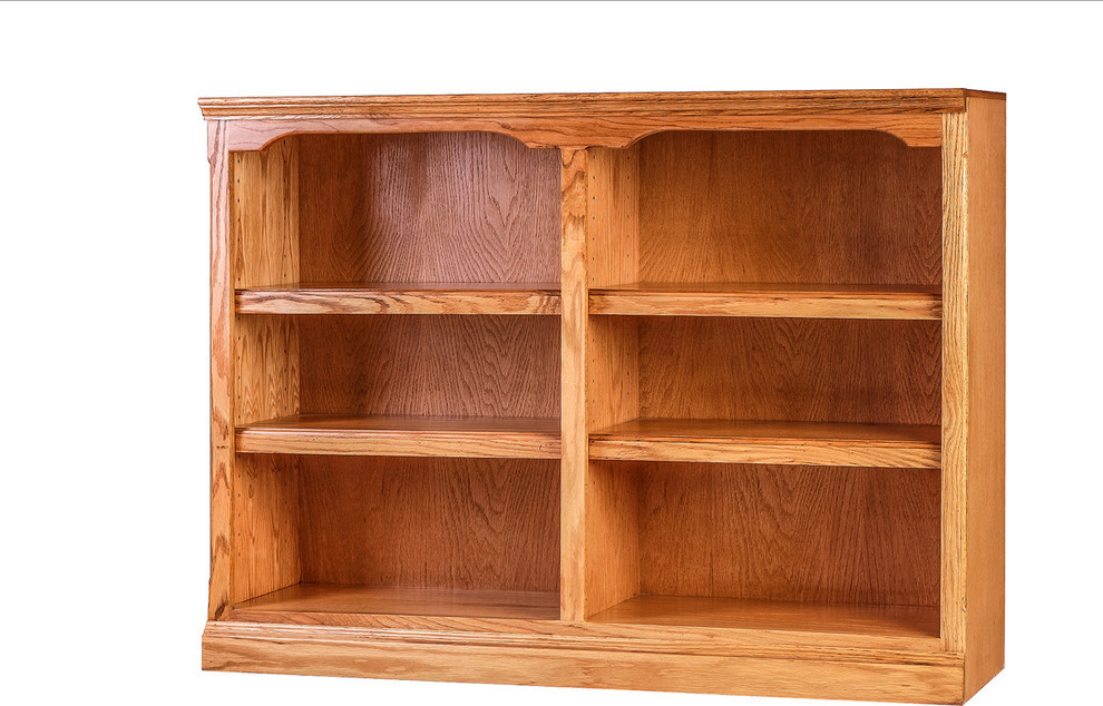 Traditional Oak Bookcase   Farmhouse   Bookcases   by Oak Arizona  Houzz