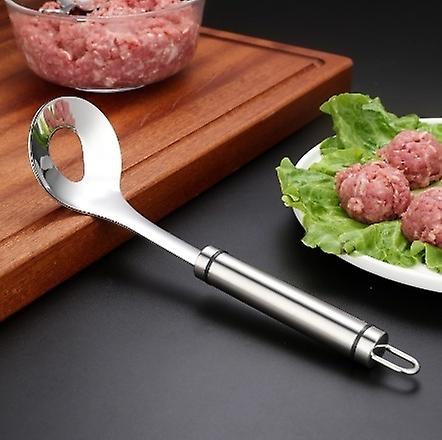 304 Stainless Steel Meatball Spoon Creative Lazy Squeeze Meatball Making Artifact Kitchen Gadget