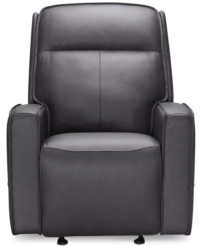 Furniture Dextan Leather Power Recliner