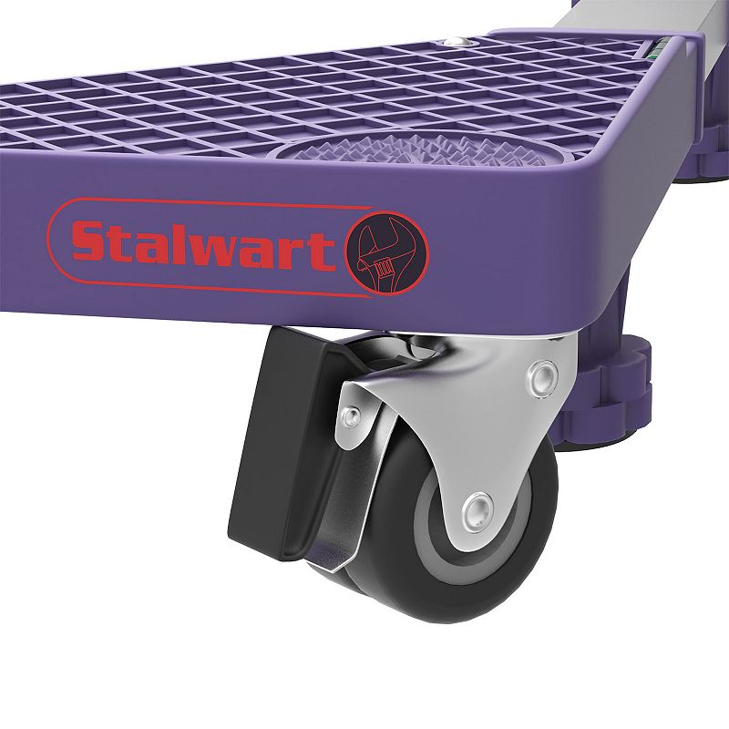 Stalwart Multipurpose Locking Swivel Wheel Dolly