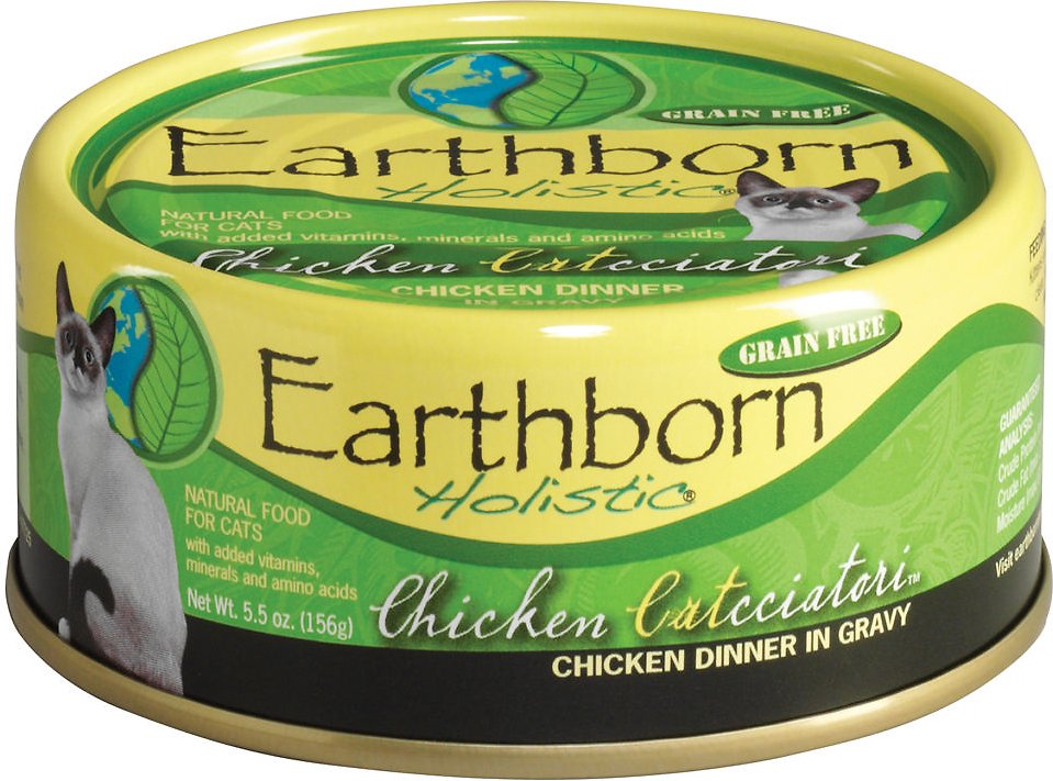 Earthborn Holistic Chicken Catcciatori Chicken Dinner In Gravy Grain F