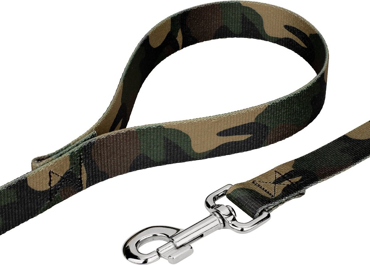 Country Brook Design Woodland Camo Polyester Martingale Dog Collar and Leash