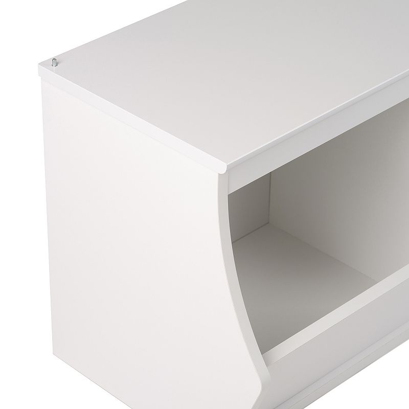 Prepac Monterey 2-Bin Cubby Storage