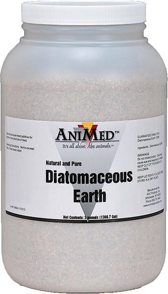 AniMed Diatomaceous Earth Horse Supplement， 3-lb tub