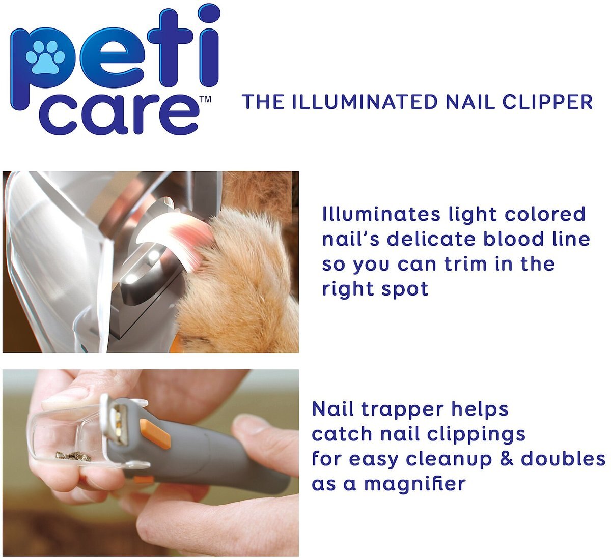 Pets Know Best PetiCare Cat and Dog Nail Clipper