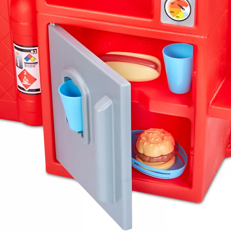 Little Tikes 650642M 2-in-1 Pretend Play Food Truck Kitchen - Refreshed