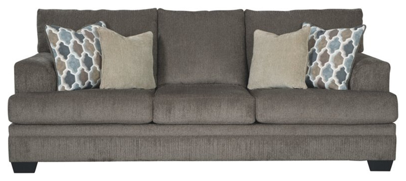 Signature Design by Ashley Dorsten Sofa in Slate   Transitional   Sofas   by Homesquare  Houzz