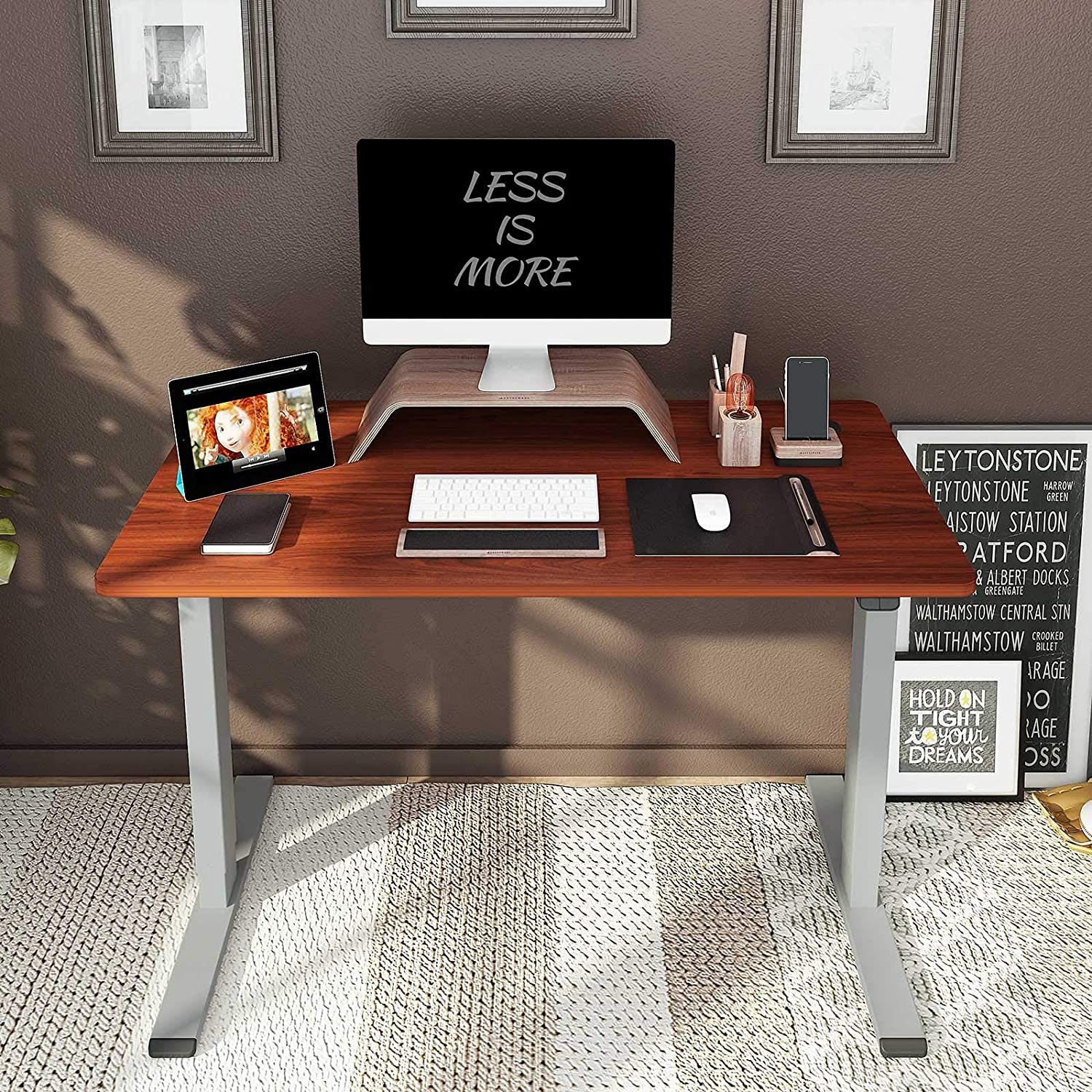 2023 New Electric Lift Computer Desk