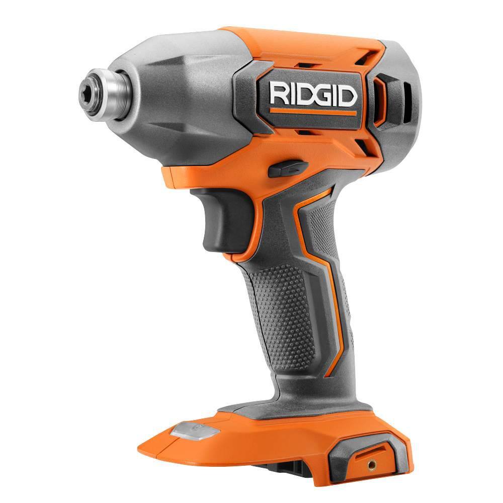 RIDGID 18V Cordless 14 in. Impact Driver (Tool Only) R860021B