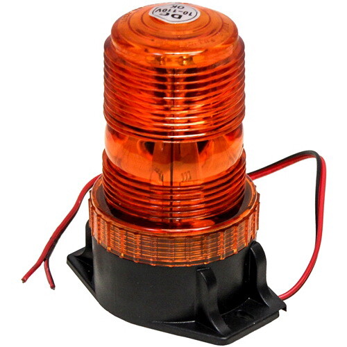 K M 2810 KM LED Amber Warning Beacon Light with Fi...