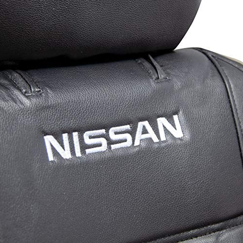 Plasticolor Nissan Black Vinyl Universal Fit Automotive Seat Cover， 1 Pack